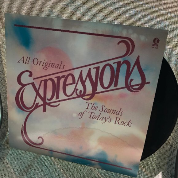 80's K-Tel "Expressions The Sounds of Today's Rock" Record - 80's Album - Picture 1 of 6